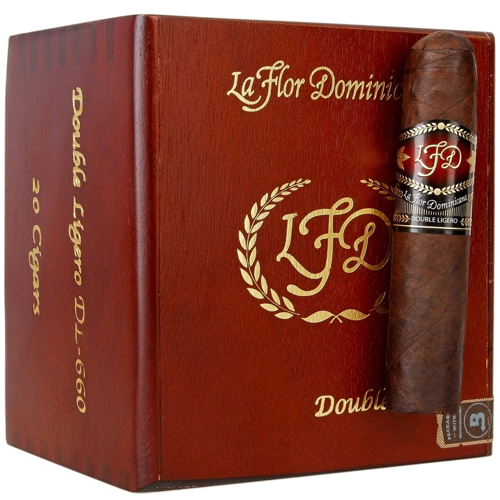 La Flor Dominicana Double Ligero Maduro DL-660 4"5/8 * 60