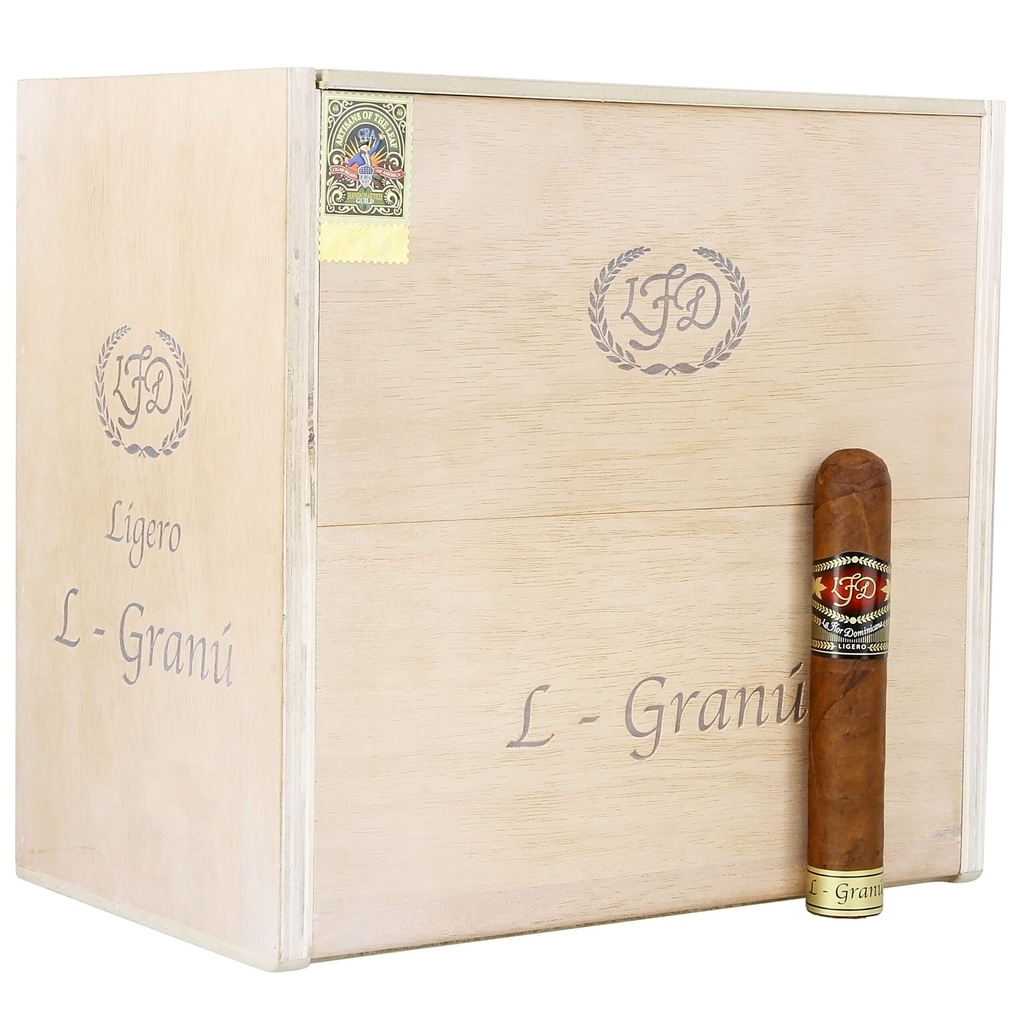 La Flor Dominicana Ligero Natural L-Granu 6" * 64