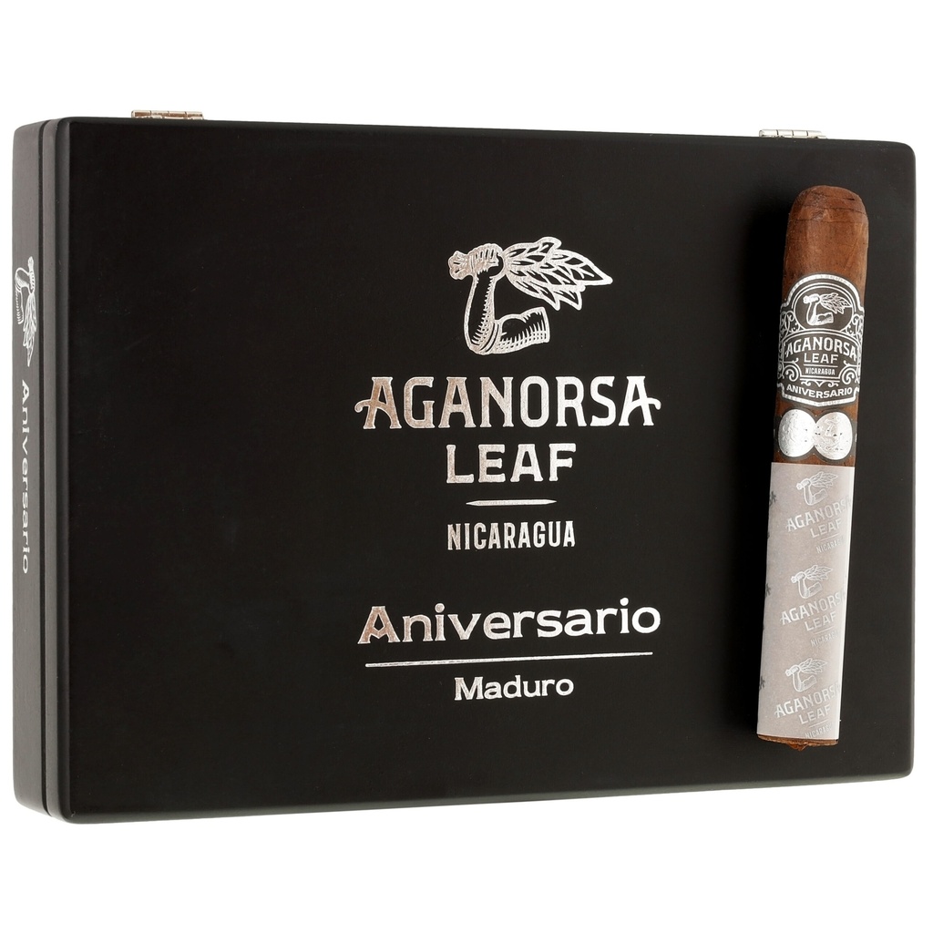 Aganorsa Leaf Aniversario Maduro Gran Toro 6" * 58