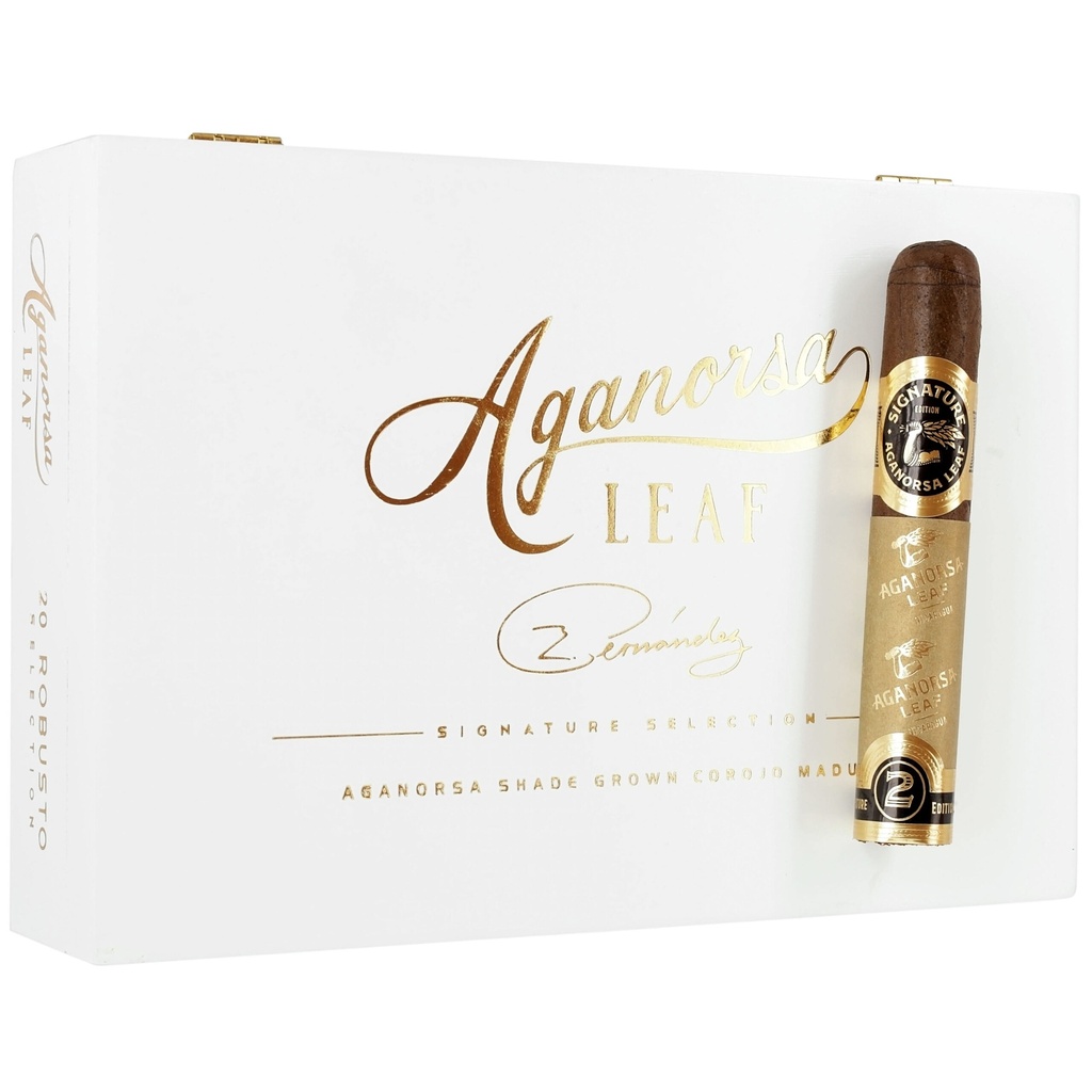 Aganorsa Leaf Signature Selection Maduro Robusto 5" * 52