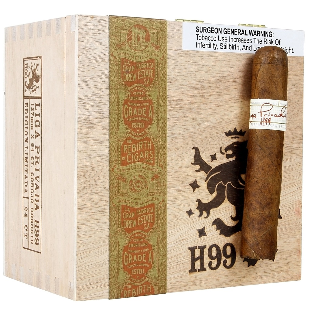 Liga Privada H99 Robusto 5" * 54