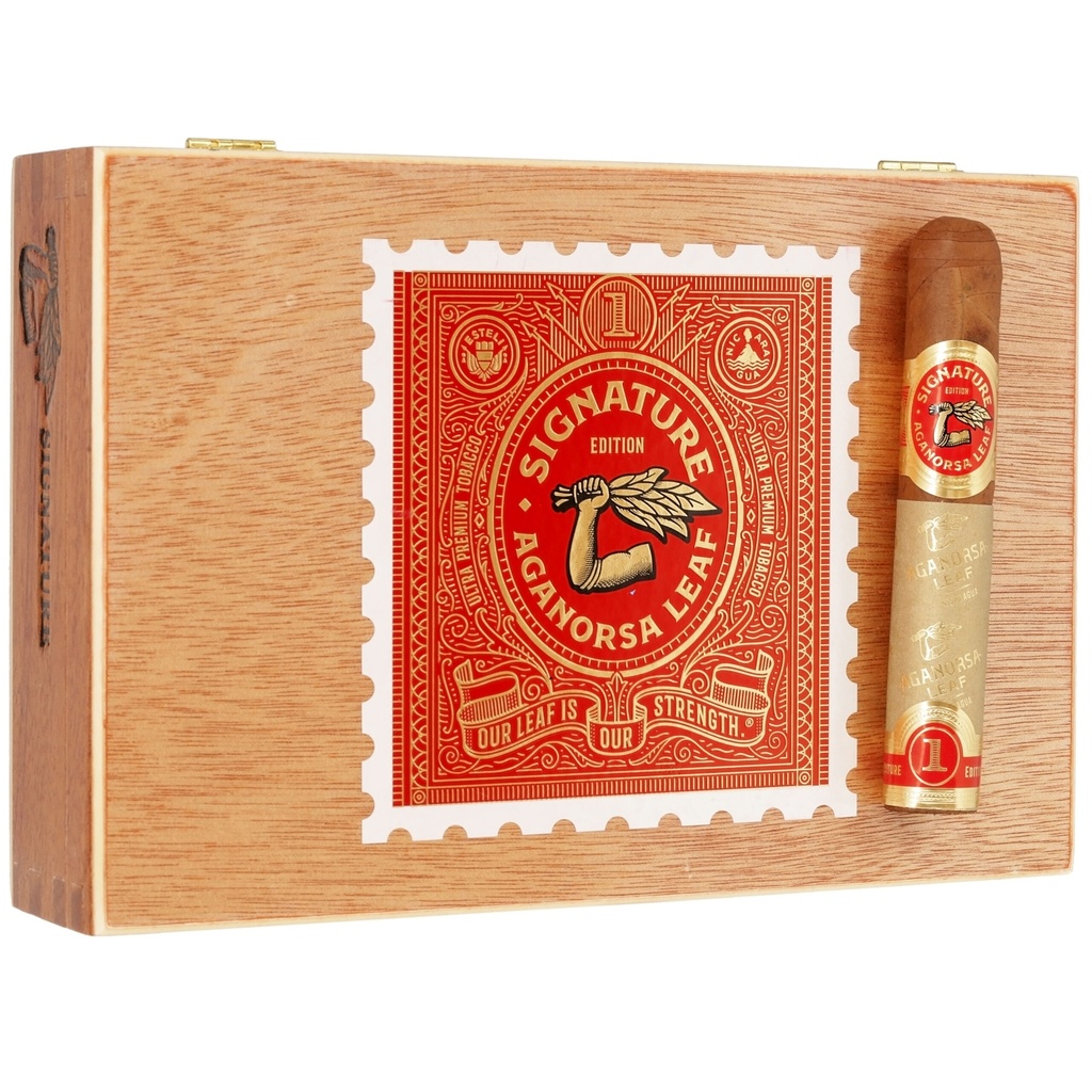 Aganorsa Leaf Signature Selection Robusto 5" * 52