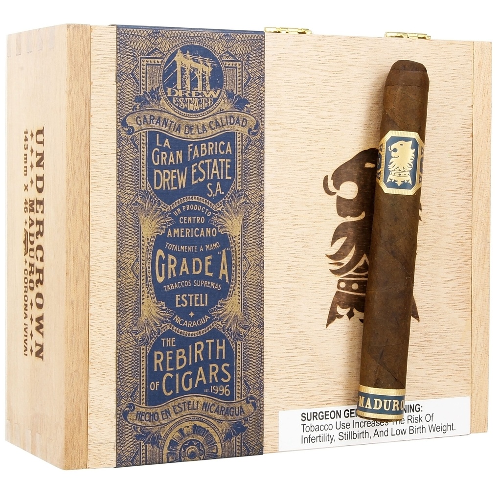 Liga Undercrown Maduro Corona Viva 5"5/8 * 46