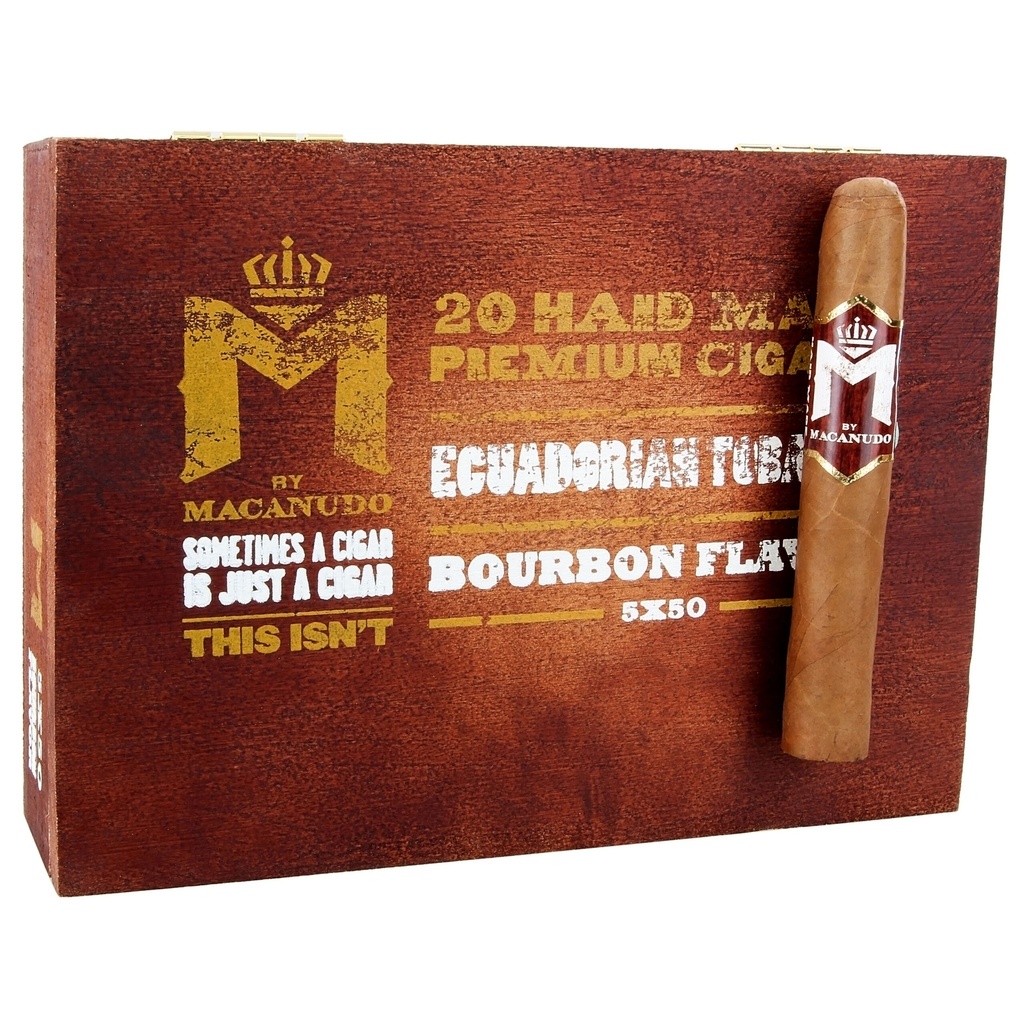 M Bourbon by Macanudo Robusto 5" * 50