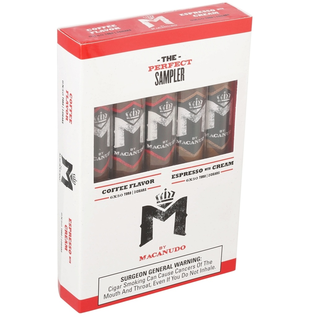 M by Macanudo Coffee and Espresso 5-Cigar Sampler Pack