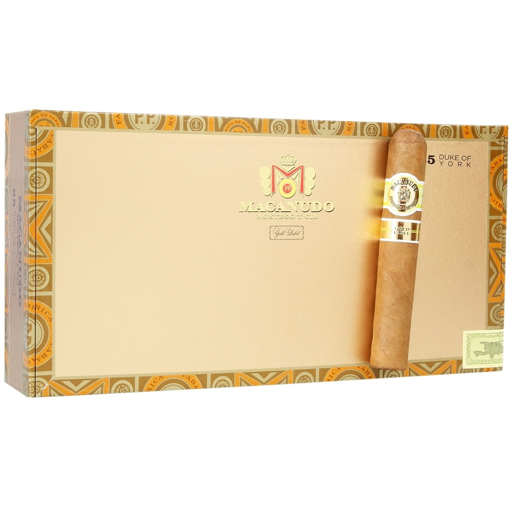 Macanudo Gold Label Duke of York 5"1/4 * 54