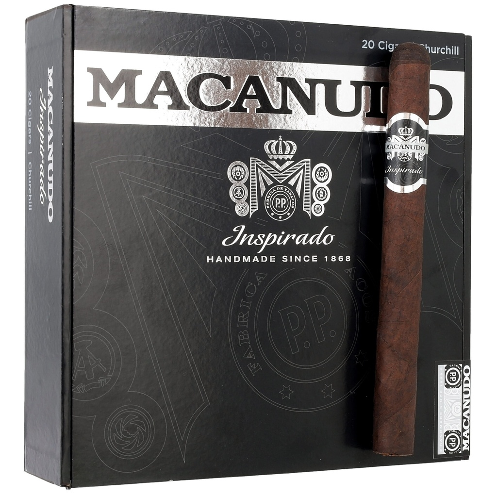 Macanudo Inspirado Black Churchill 7" * 48