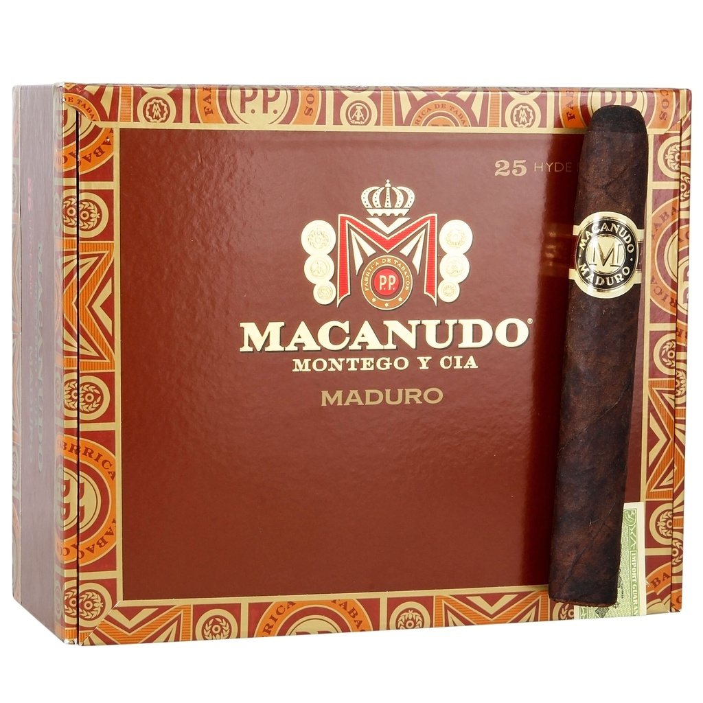 Macanudo Maduro Hyde Park 5"1/2 * 49