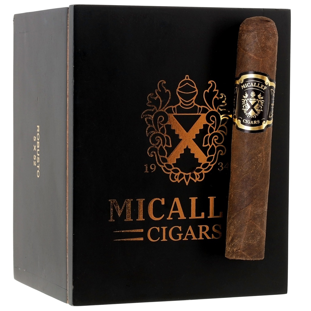 Micallef Black Robusto 5" * 52