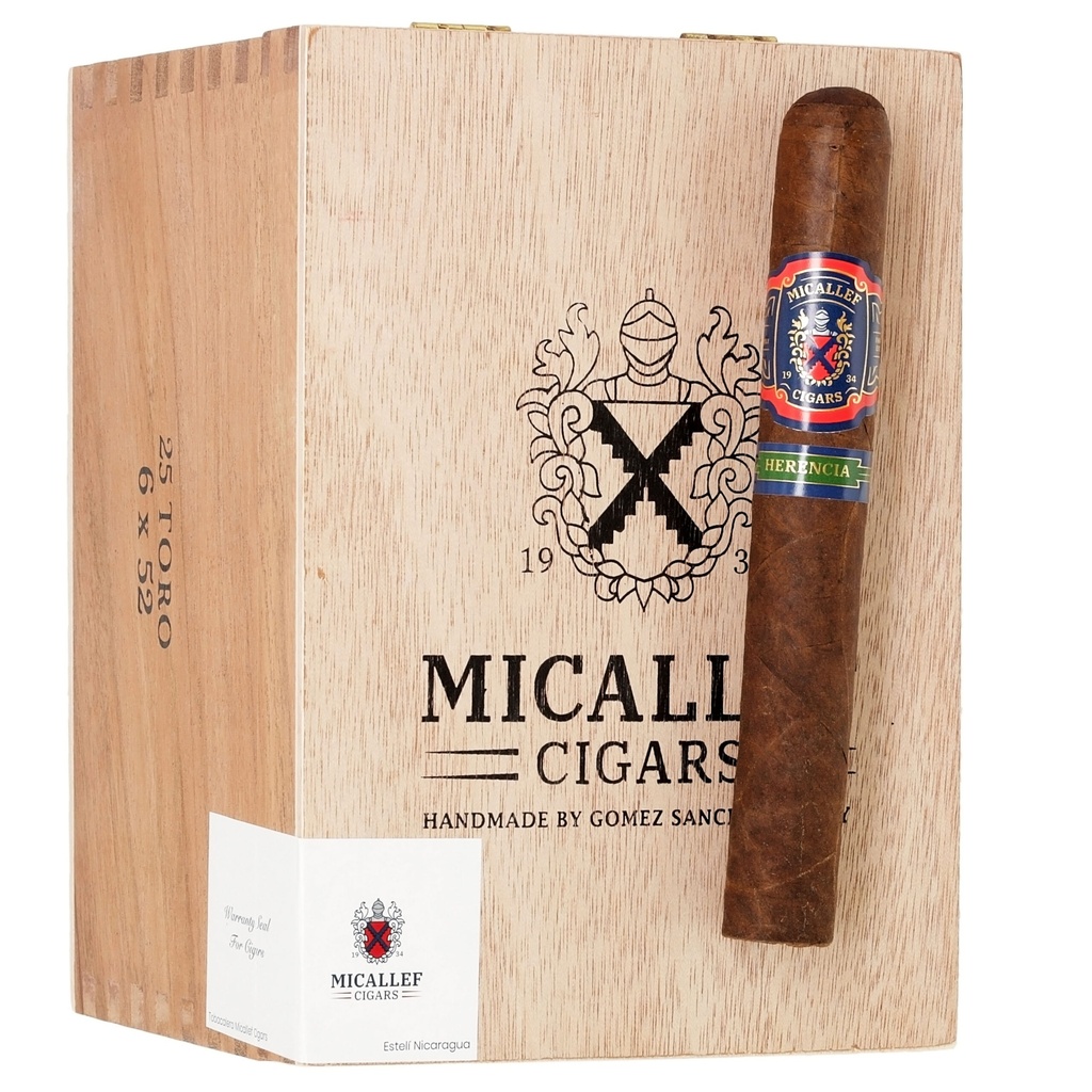 Micallef Herencia Habano Toro 6" * 52