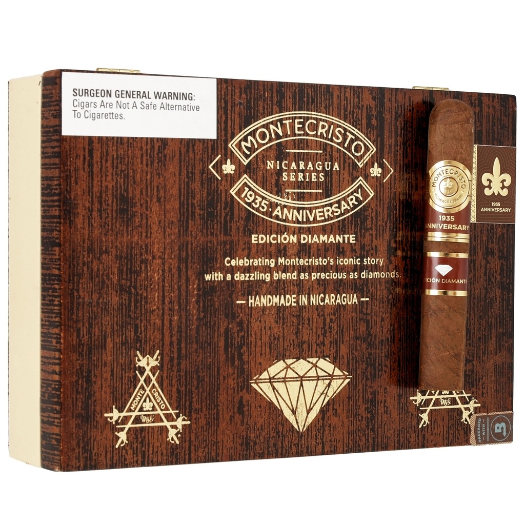 Montecristo 1935 Anniversary Edicion Diamante Robusto 5" * 54