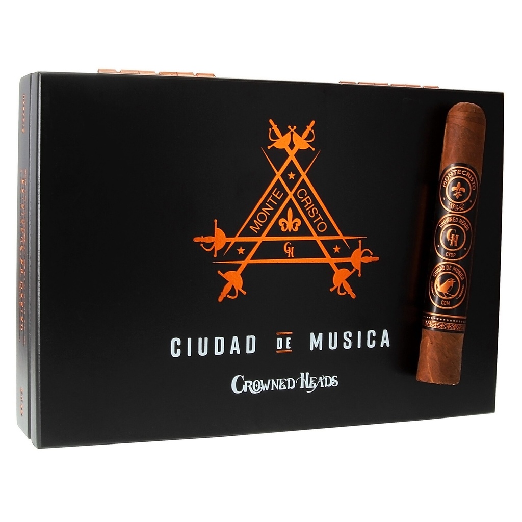 Montecristo Ciudad de Musica Robusto 5" * 50