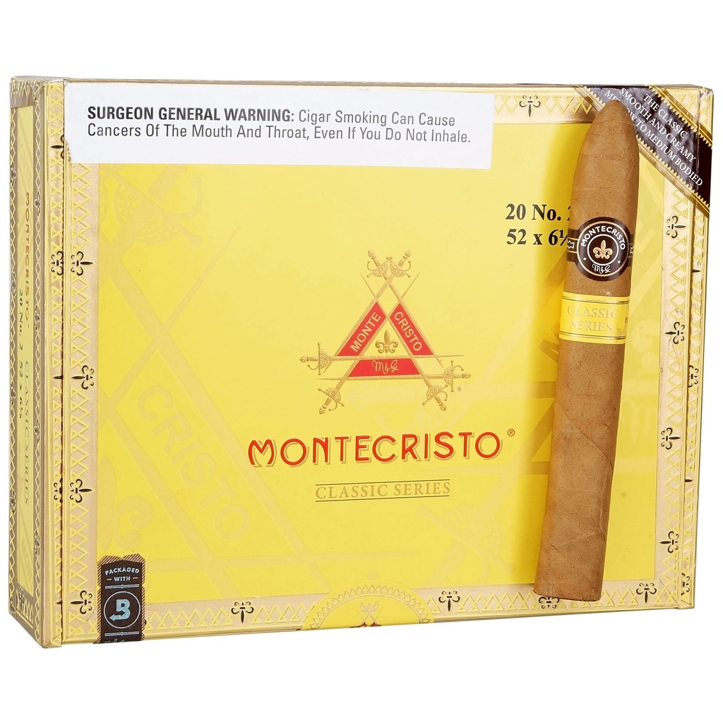 Montecristo Classic No. 2 6"1/8 * 52