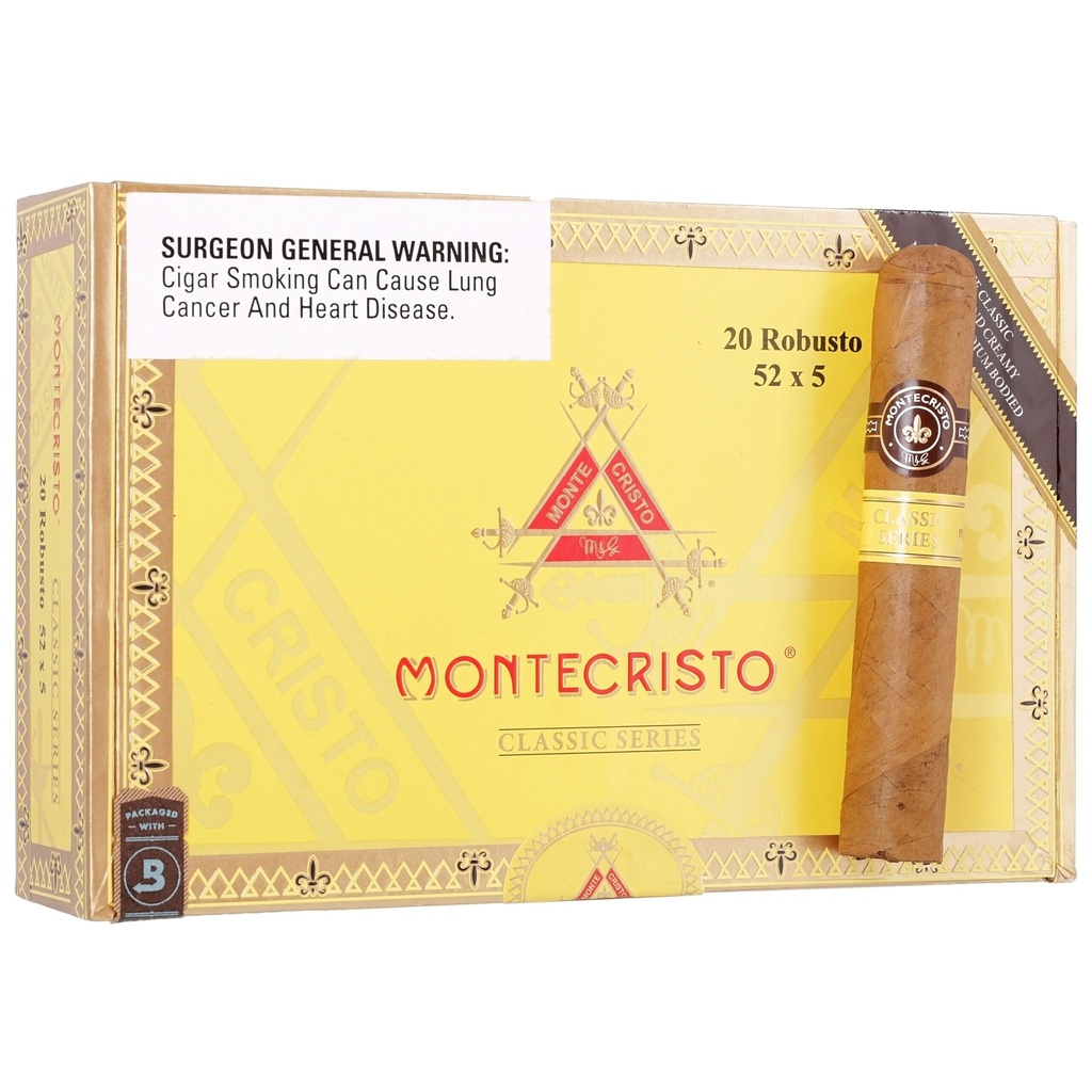 Montecristo Classic Robusto 5" * 52