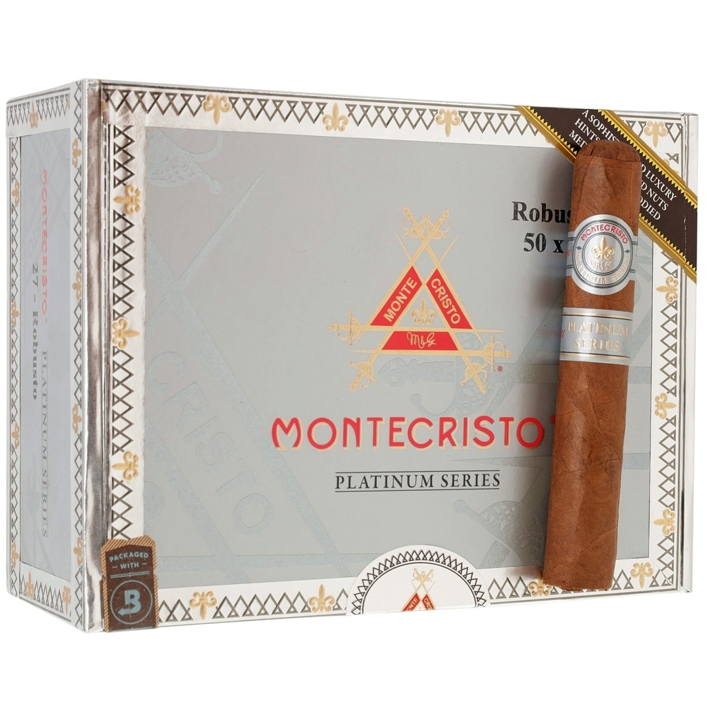 Montecristo Platinum Robusto 5" * 50