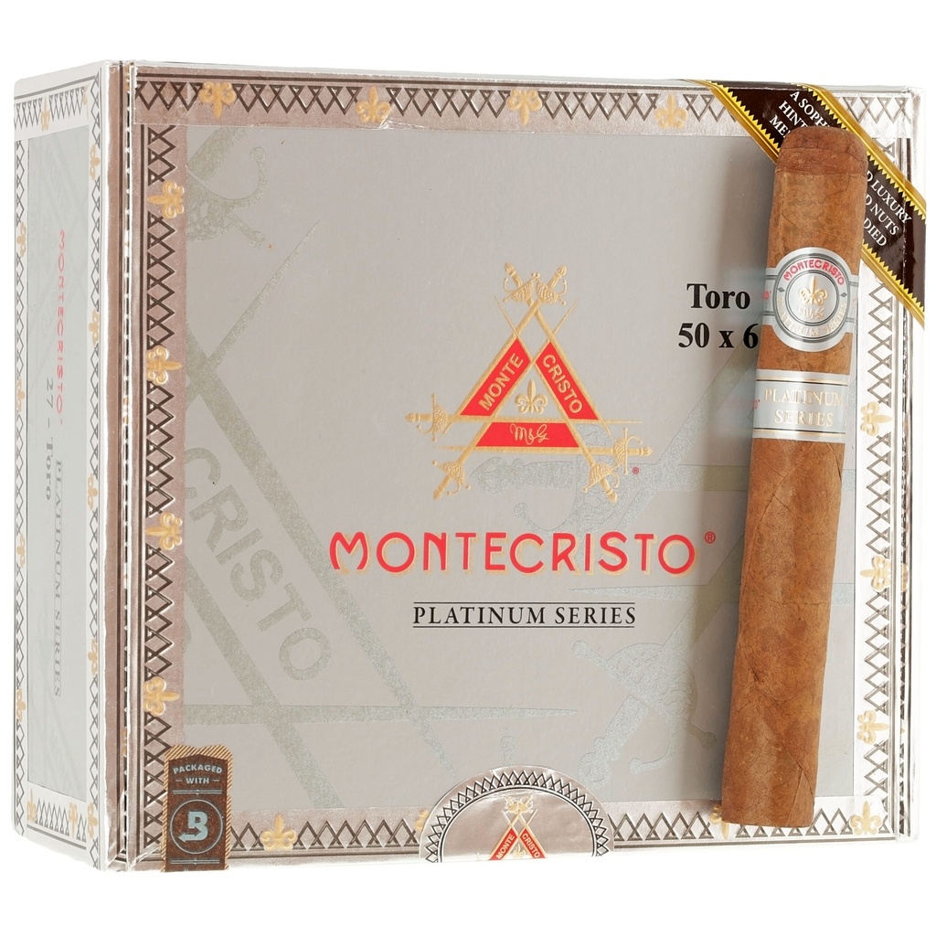 Montecristo Platinum Toro 6" * 50