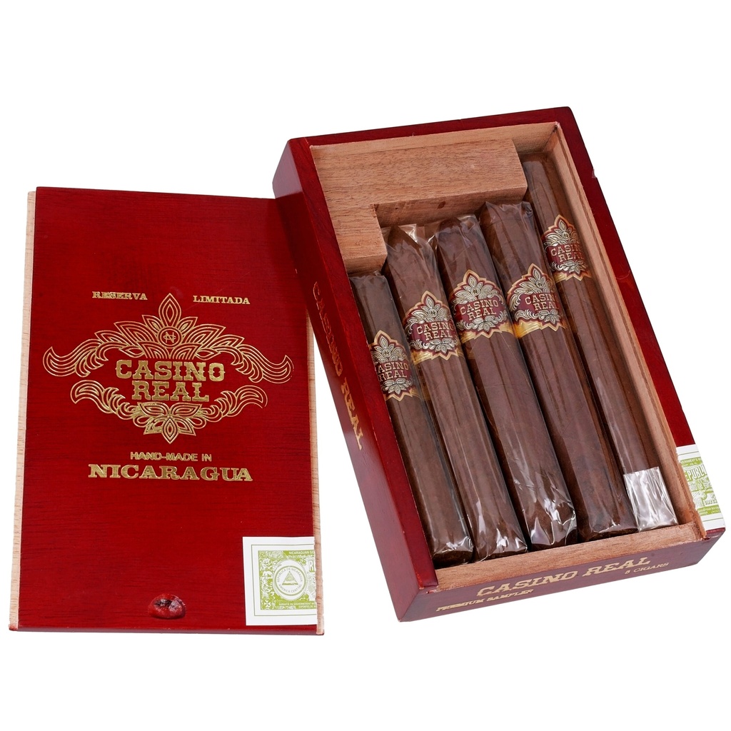 Nat Cicco Casino Real 5-Cigar Sampler Box