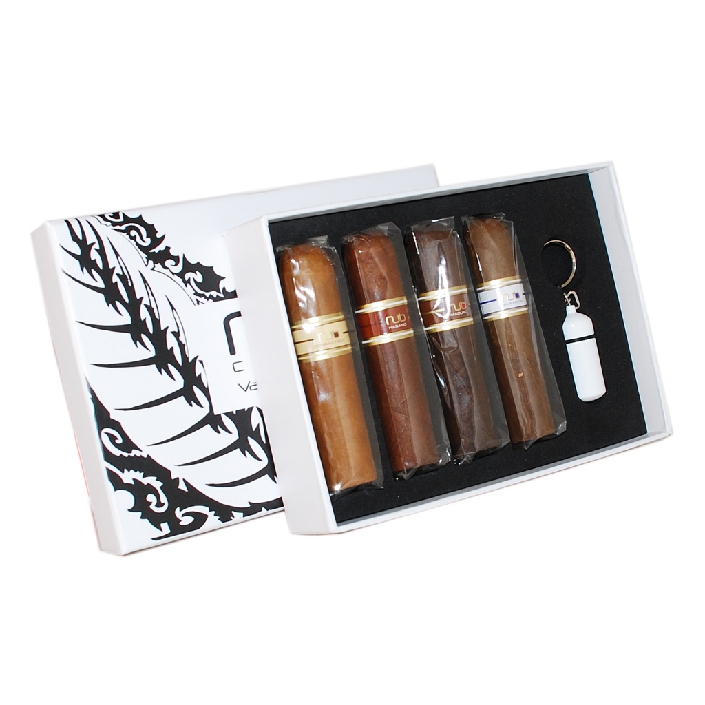 Nub Variety 4-Cigar Sampler with Cutter