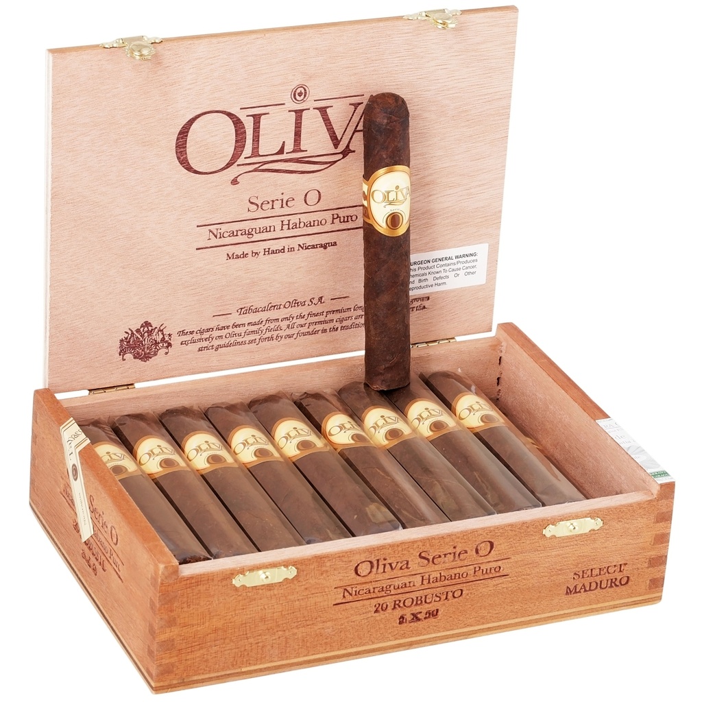 Oliva Serie O Maduro Robusto 5" * 50