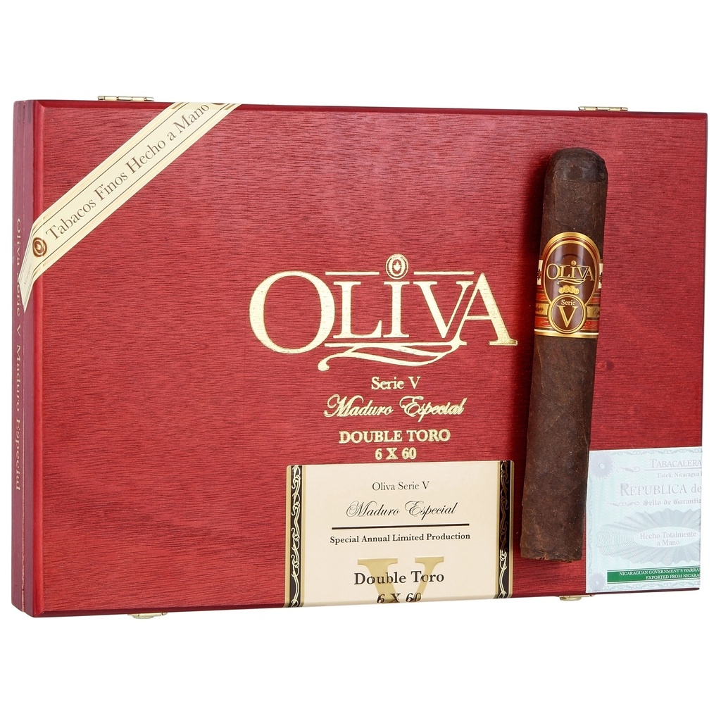 Oliva Serie V Maduro Especial Double Toro 6" * 60