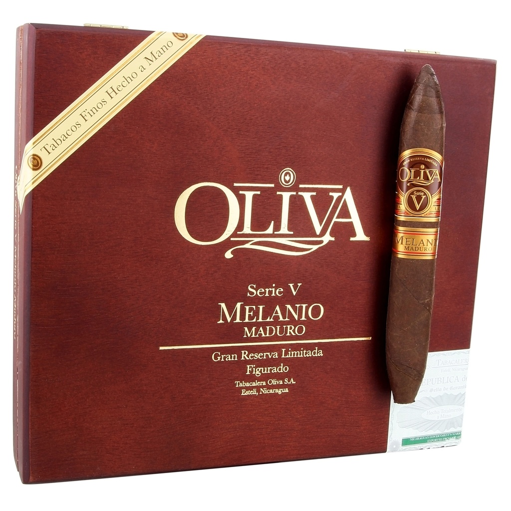 Oliva Serie V Melanio Maduro Figurado 6"1/2 * 52