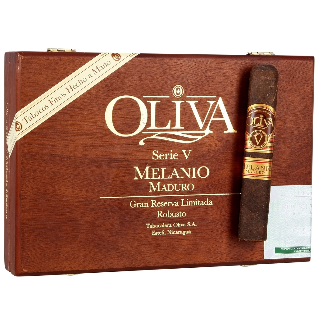 Oliva Serie V Melanio Maduro Robusto 5" * 52