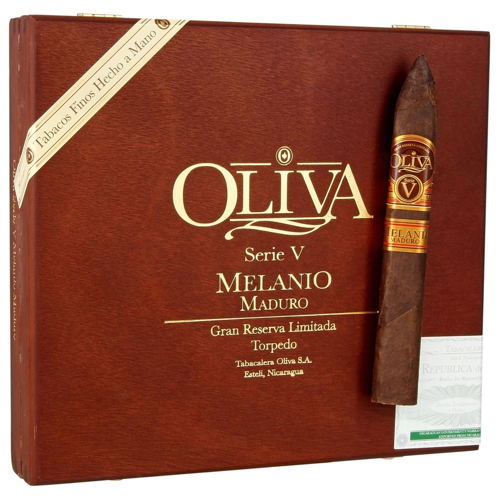 Oliva Serie V Melanio Maduro Torpedo 6"1/2 * 52