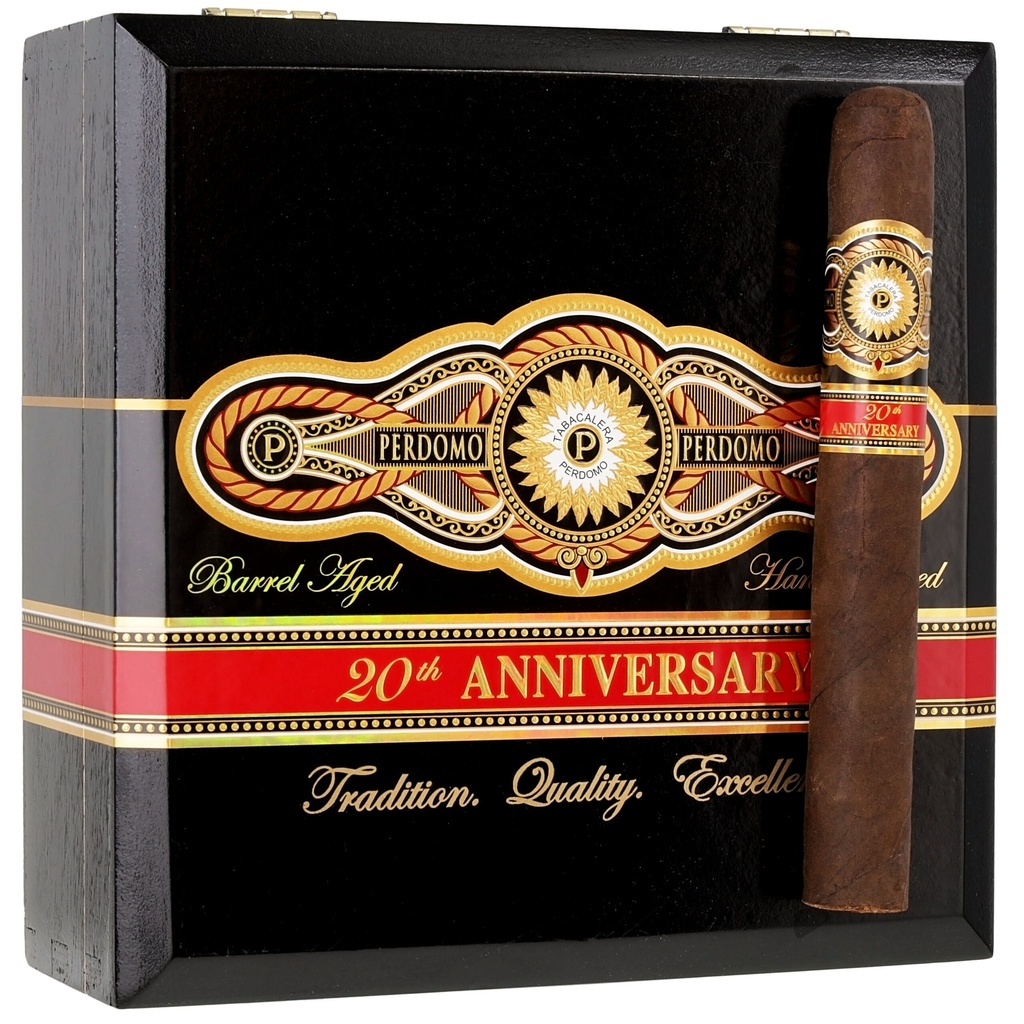 Perdomo 20th Anniversary Maduro C756 7" * 56