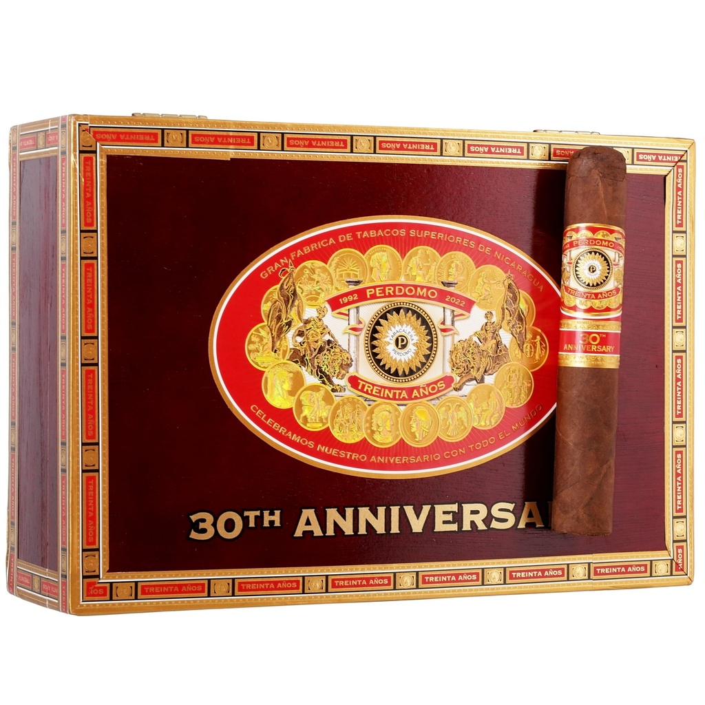 Perdomo 30th Anniversary Sun Grown Gordo 6" * 60