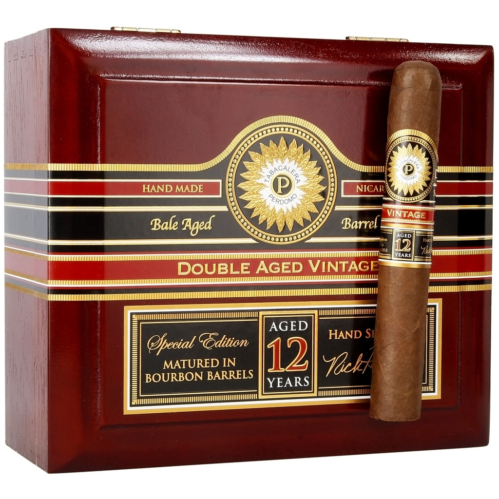 Perdomo Double Aged 12 Year Sun Grown Epicure 6" * 56