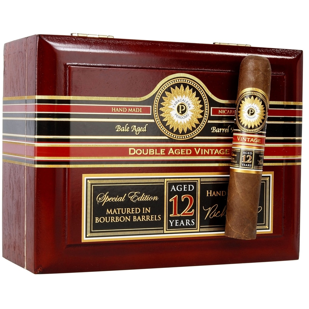 Perdomo Double Aged 12 Year Sun Grown Robusto 5" * 56