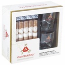 Montecristo White Toro Whiskey Gift Set 5-Cigar Sampler